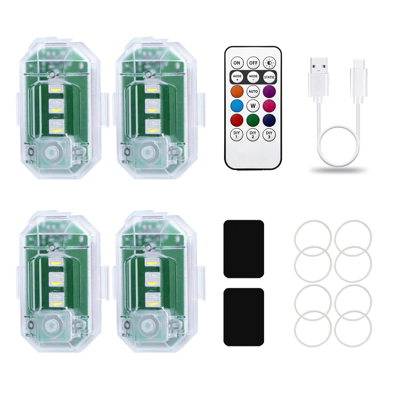 Drone Strobe Light - LECART lumières Led sans fil pour