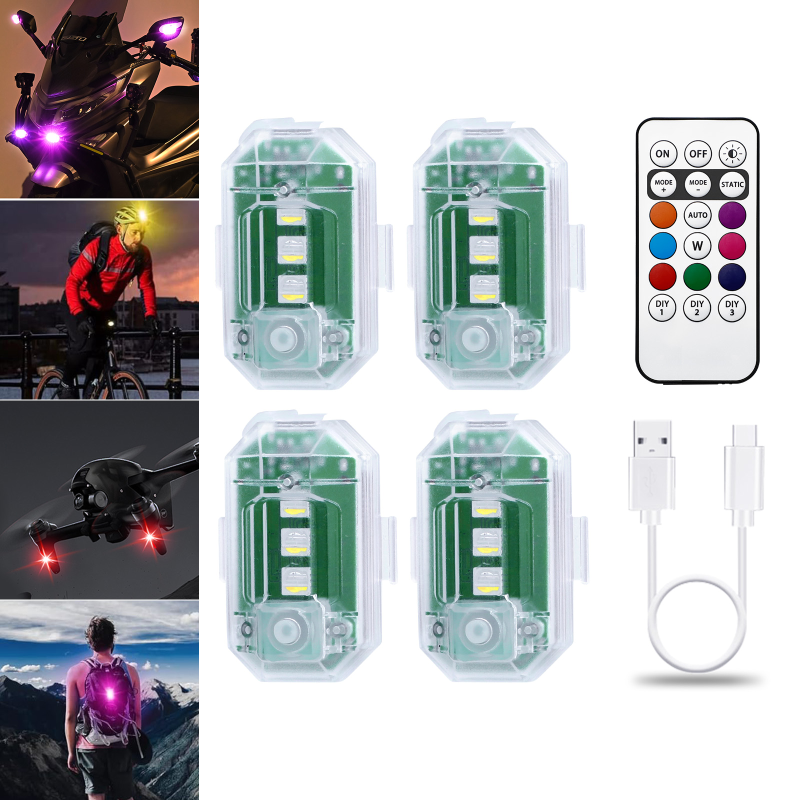 LECART lumières Led sans fil p - Drone Strobe Light avis et prix