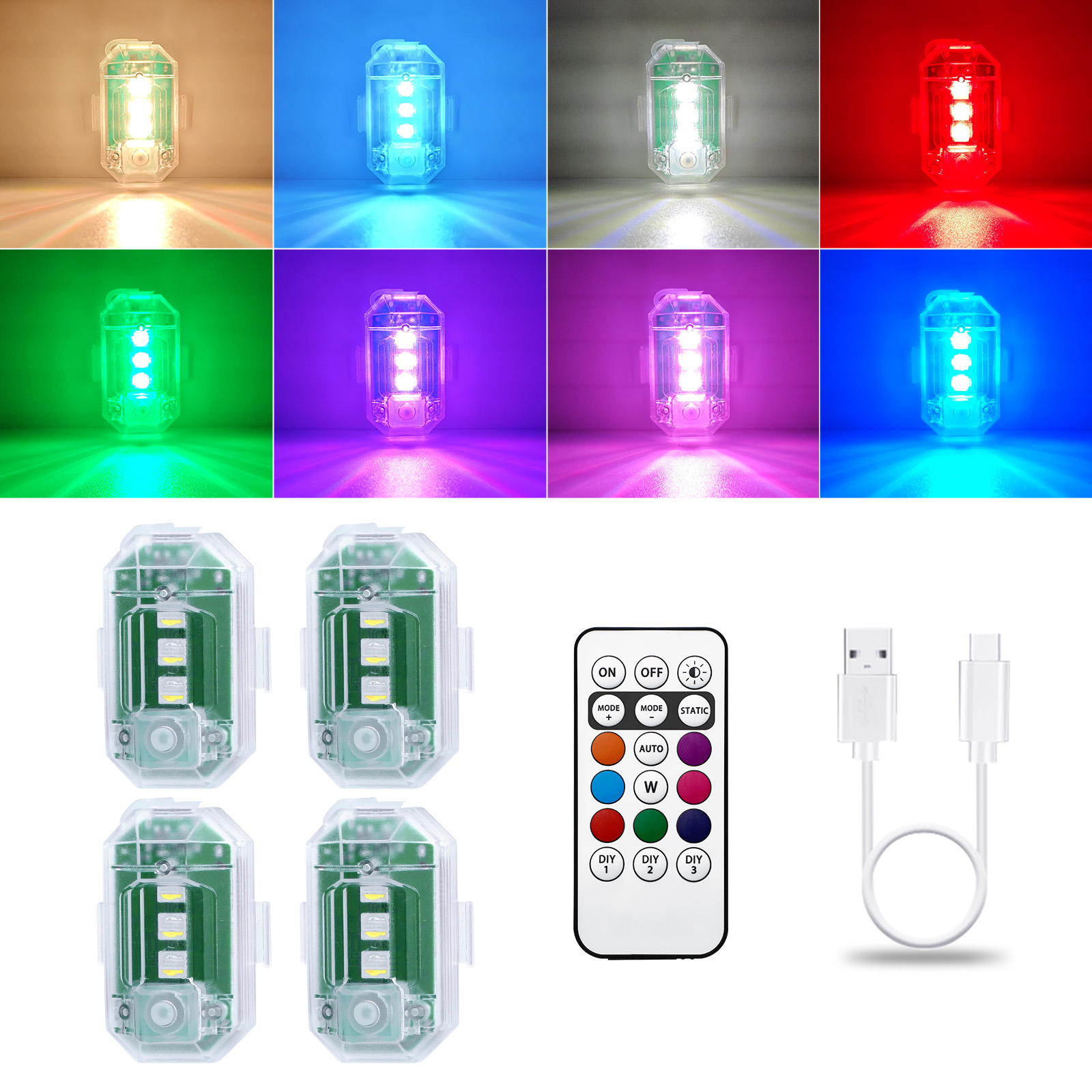 LECART lumières Led sans fil p - Drone Strobe Light avis et prix
