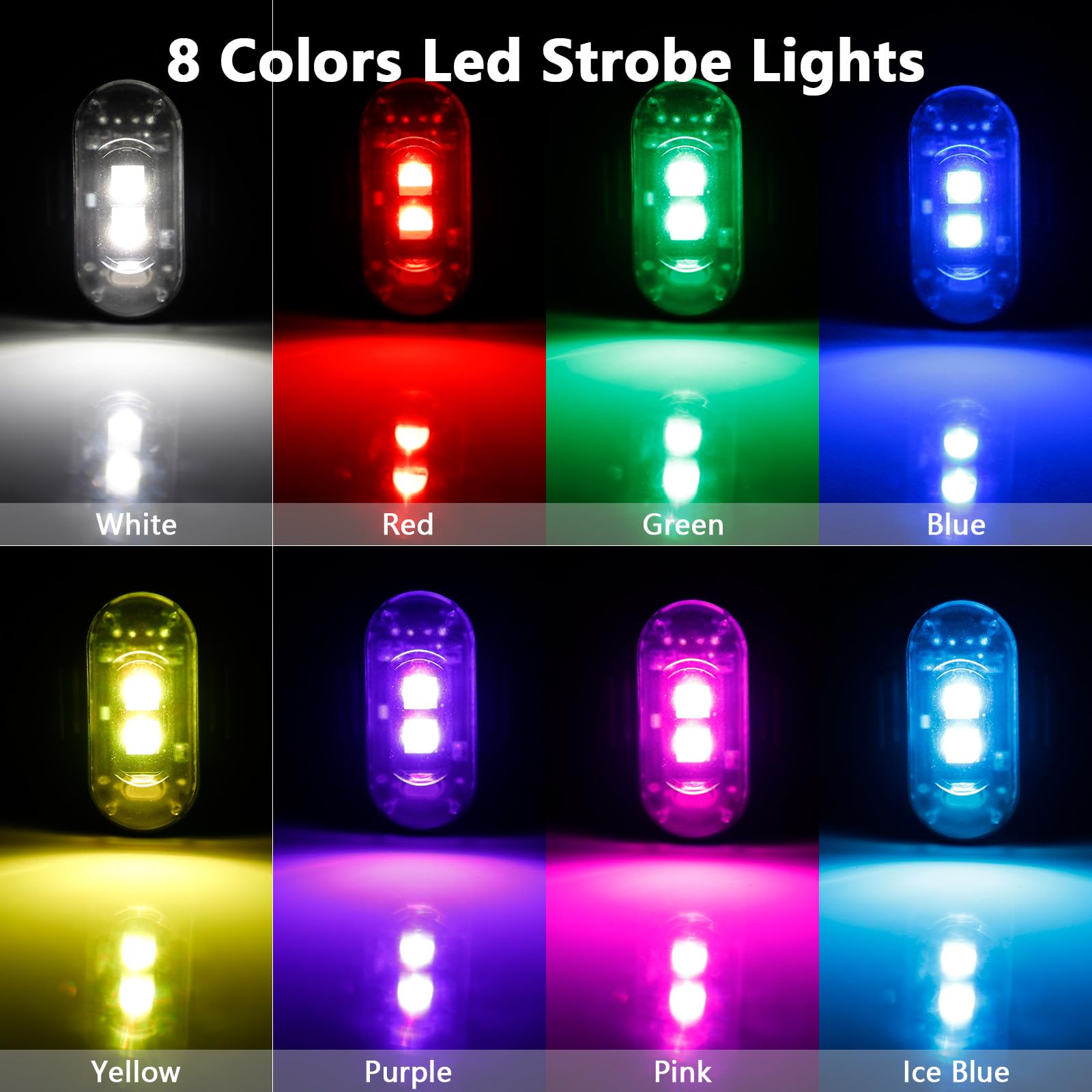 4 pièces de feux stroboscopiqu - Drone Strobe Light avis et prix